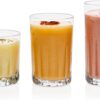 Libbey Brockton Tumbler, Juice and Rocks Glasses Set, Clear, Classic Cut Drinkware Set of 24, Elegant Dishwasher Safe Barware Glasses for Everyday Use