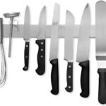Modern Innovations 16 Inch Stainless Steel Magnetic Knife Bar with Multi-Purpose Functionality as a Knife Holder, Knife Strip, Magnetic Tool Organizer, Art Supply Organizer & Home Organizer
